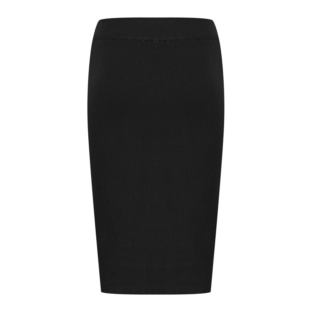 b.young Morla Ribbed Pencil Skirt