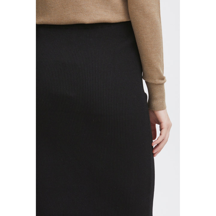 b.young Morla Ribbed Pencil Skirt