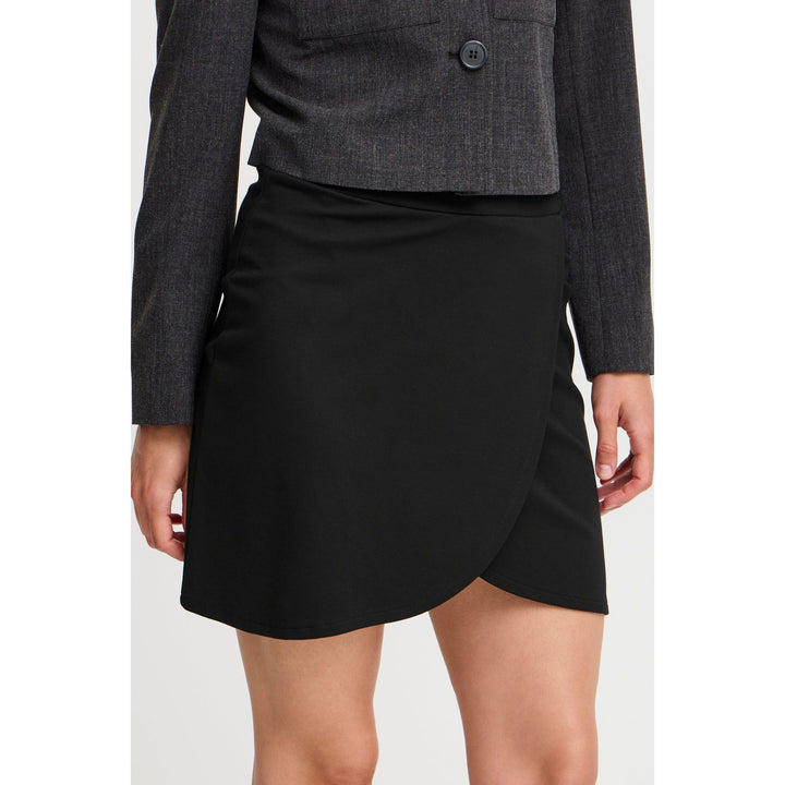 b.young Parrin Wrap Mini Skirt