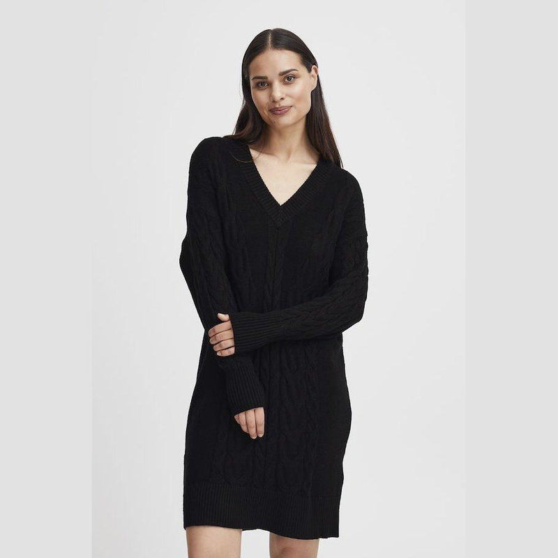 b.young Milo Cableknit Dress