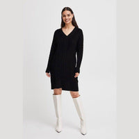 b.young Milo Cableknit Dress