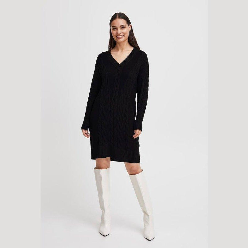 b.young Milo Cableknit Dress
