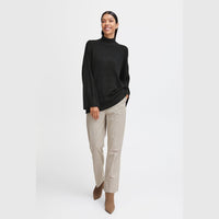 b.young Loose Tunic Knit Sweater