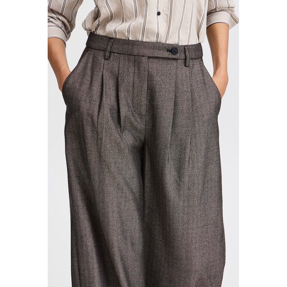 b.young Daiko Wideleg Trousers