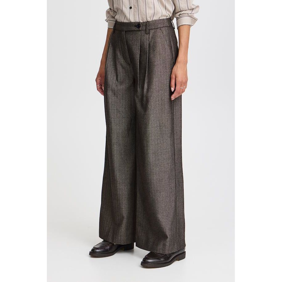 b.young Daiko Wideleg Trousers