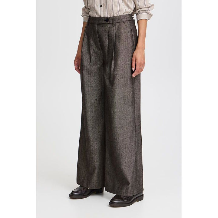 b.young Daiko Wideleg Trousers