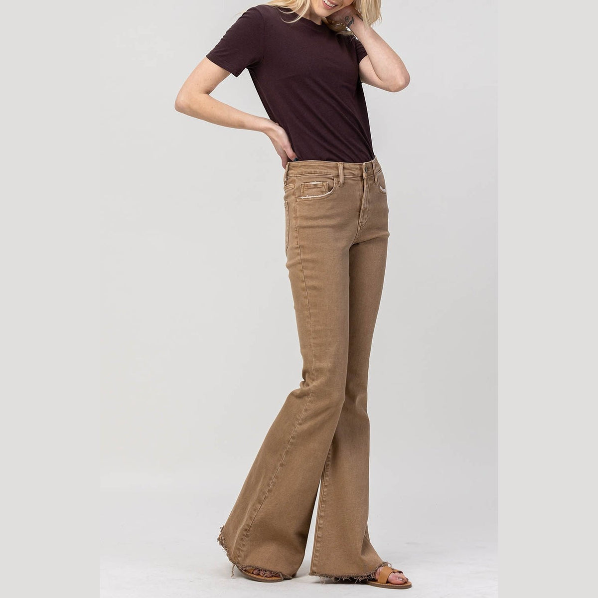 Nomad High Rise Super Flare Jeans