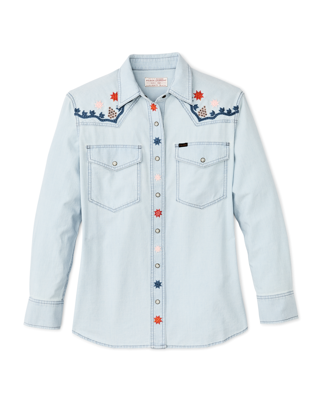 Filson Women's Embroidered Western Shirt