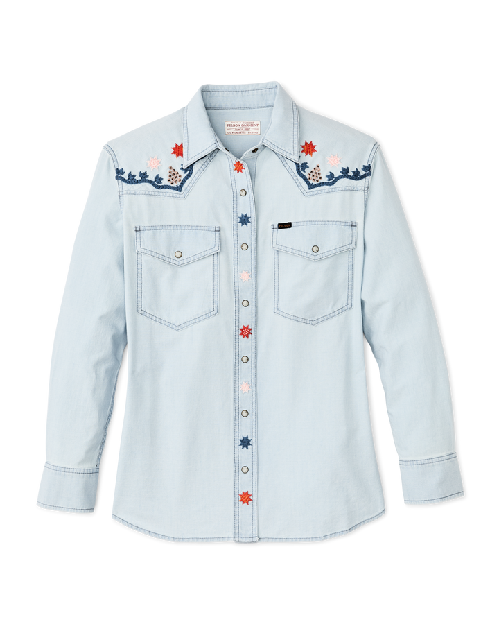 Filson Women's Embroidered Western Shirt