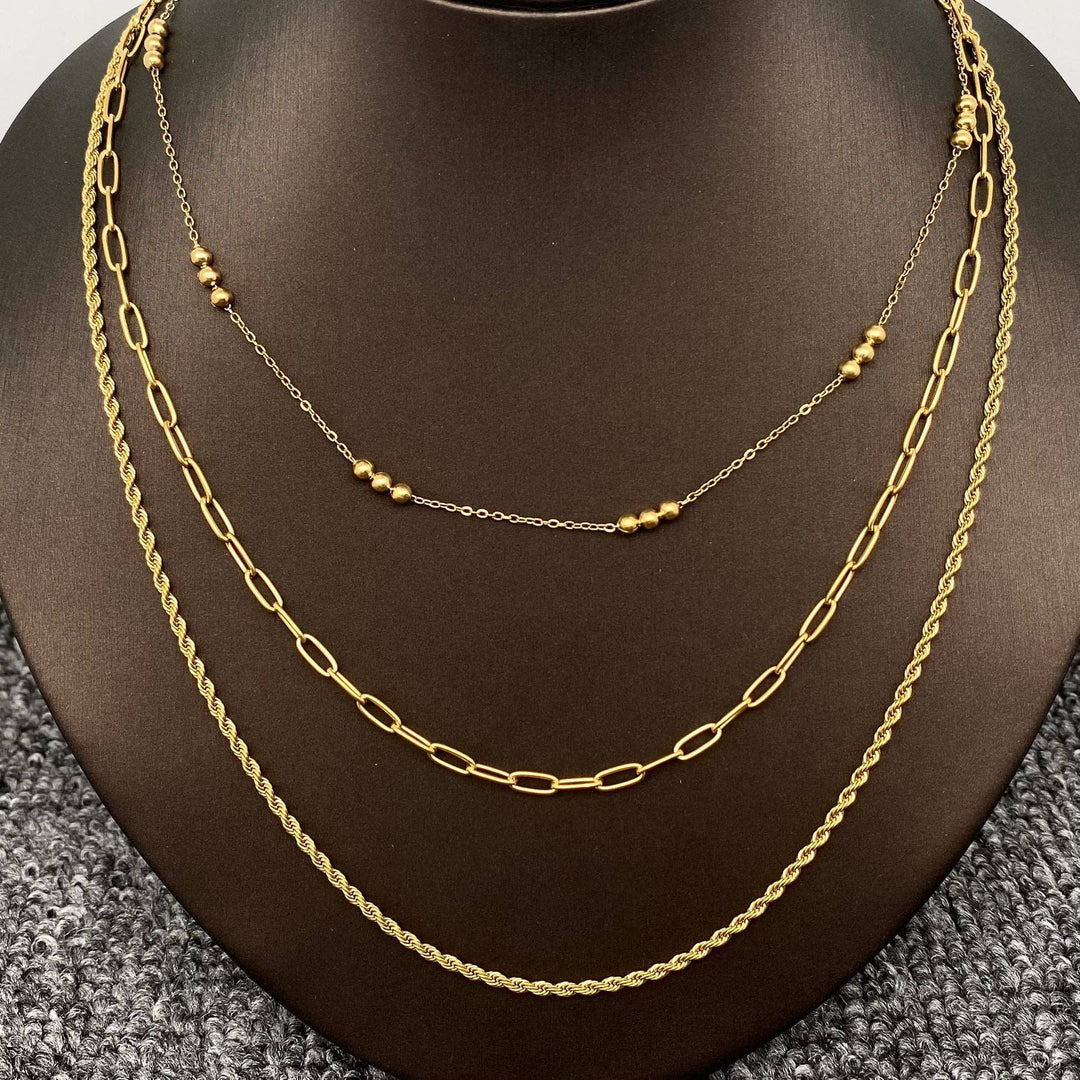 3 Chain Necklace