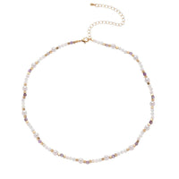 Pearl Shell Layered Simple Necklaces DPJN1904: Shell