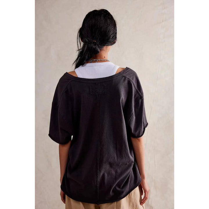 Free People Nina V-Neck Tee