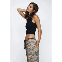 Free People Moxie Printed Low Slung Barrel Jeans