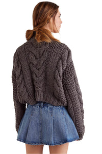 Free People Stephie Denim Skort