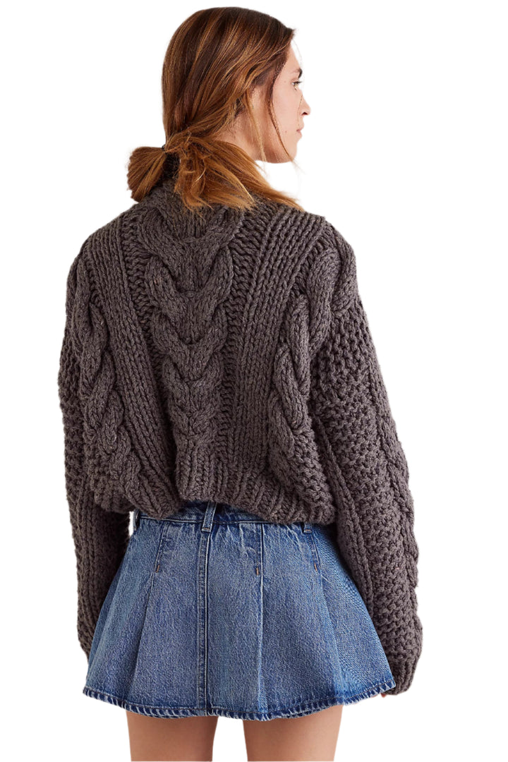 Free People Stephie Denim Skort