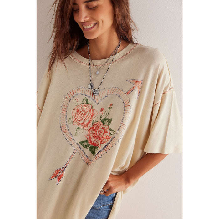 Free People Love Rose Tee