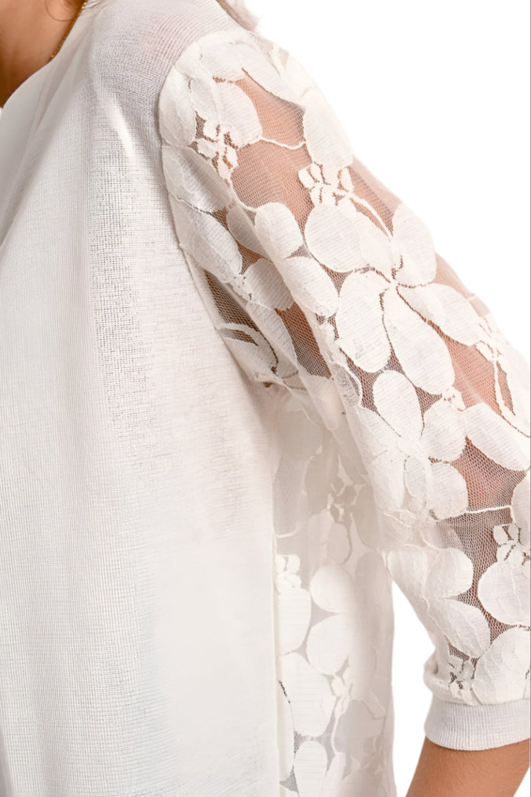 Molly Bracken Floral Lace Cardigan