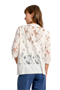 Molly Bracken Floral Lace Cardigan
