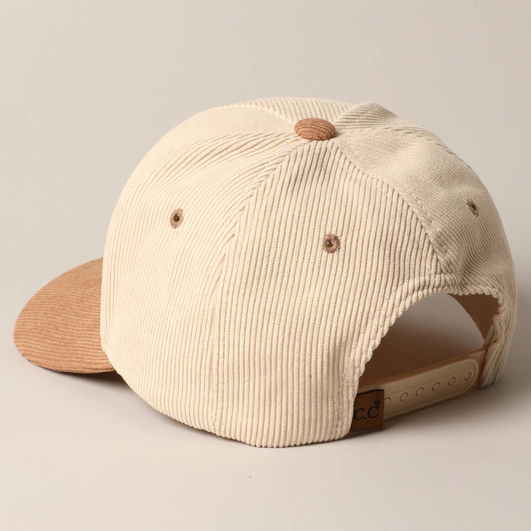 Sounds like Bullsh!t Corduroy Trucker Baseball Cap