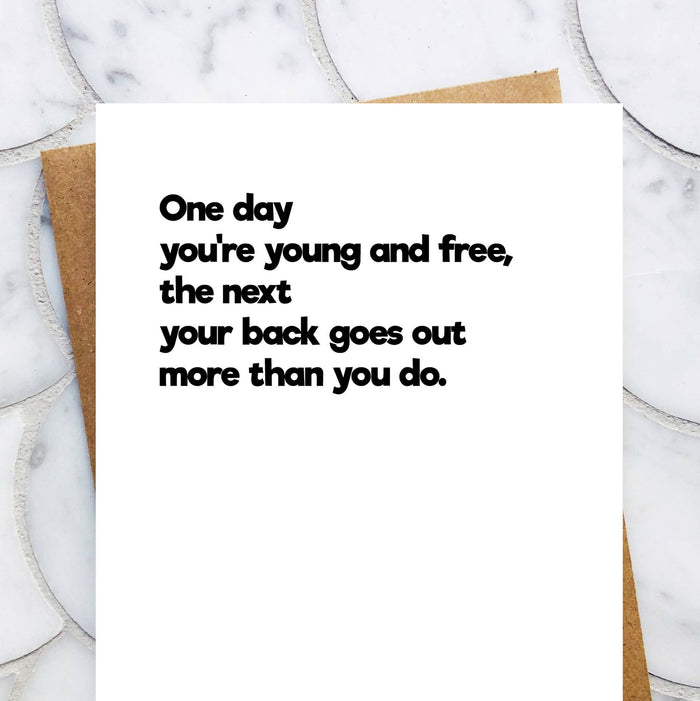You're Old Card