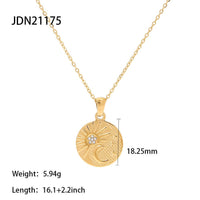 Vintage Zircon Heart Necklace DPJN49: 8