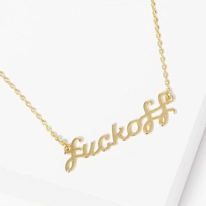 Eff Off Fashion Necklaces Gold