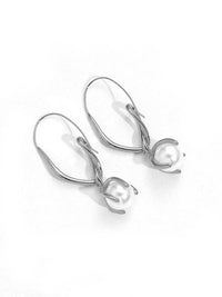 Geometric Drop Earrings: GOLD / One_size