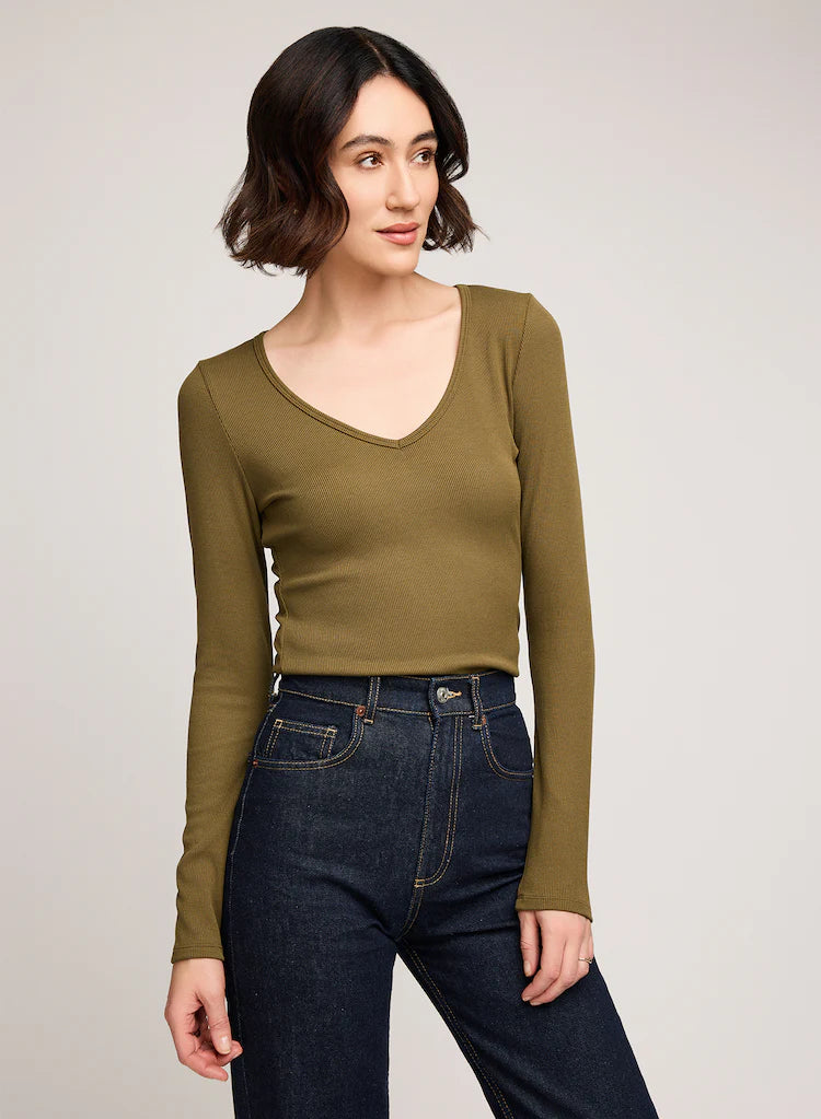 Gentle Fawn Petra V Neck Long Sleeve