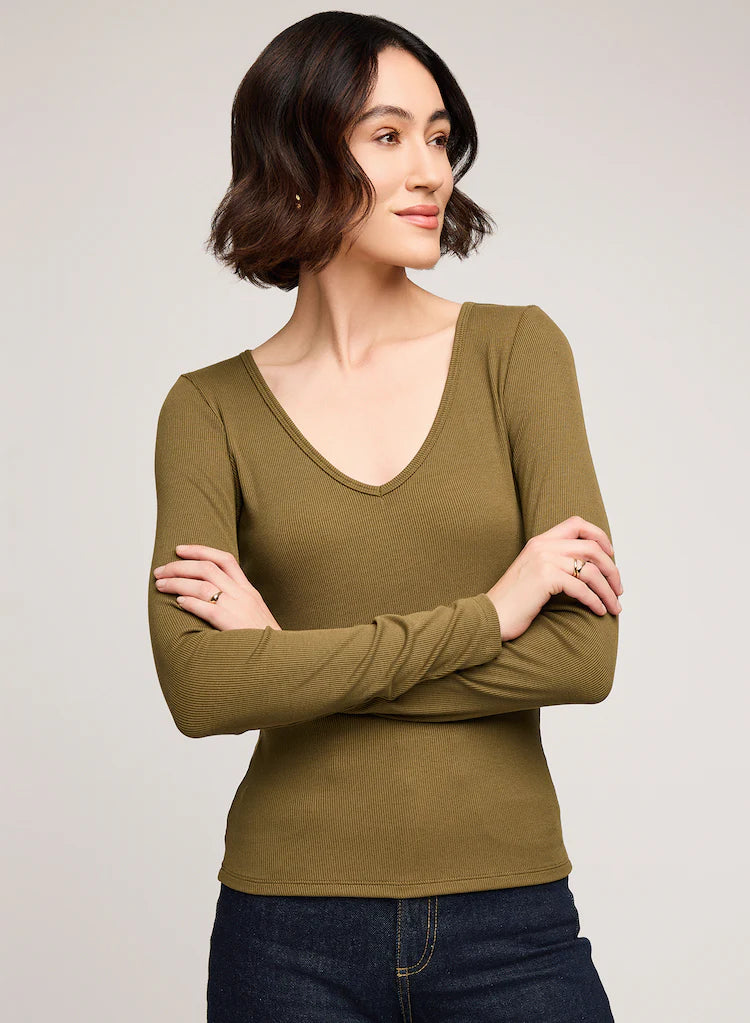 Gentle Fawn Petra V Neck Long Sleeve