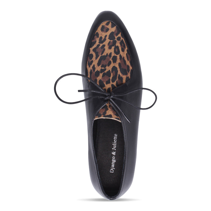 Django and Juliette Georgy Leopard Loafer
