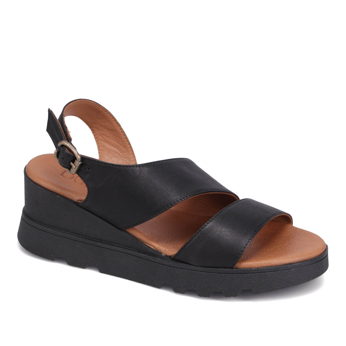 Bueno Gianna Sandal in black