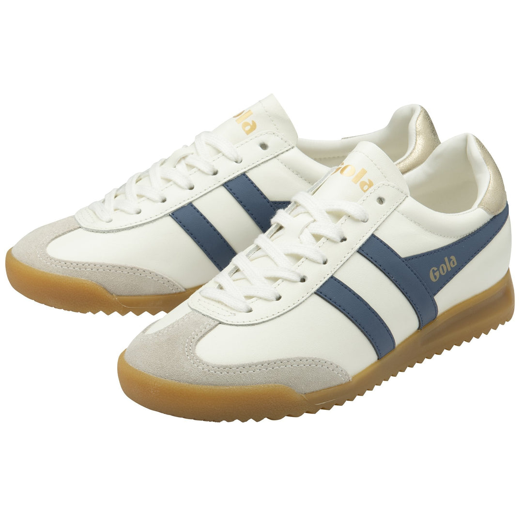 Gola Torpedo Leather Sneaker Off White Moonlight