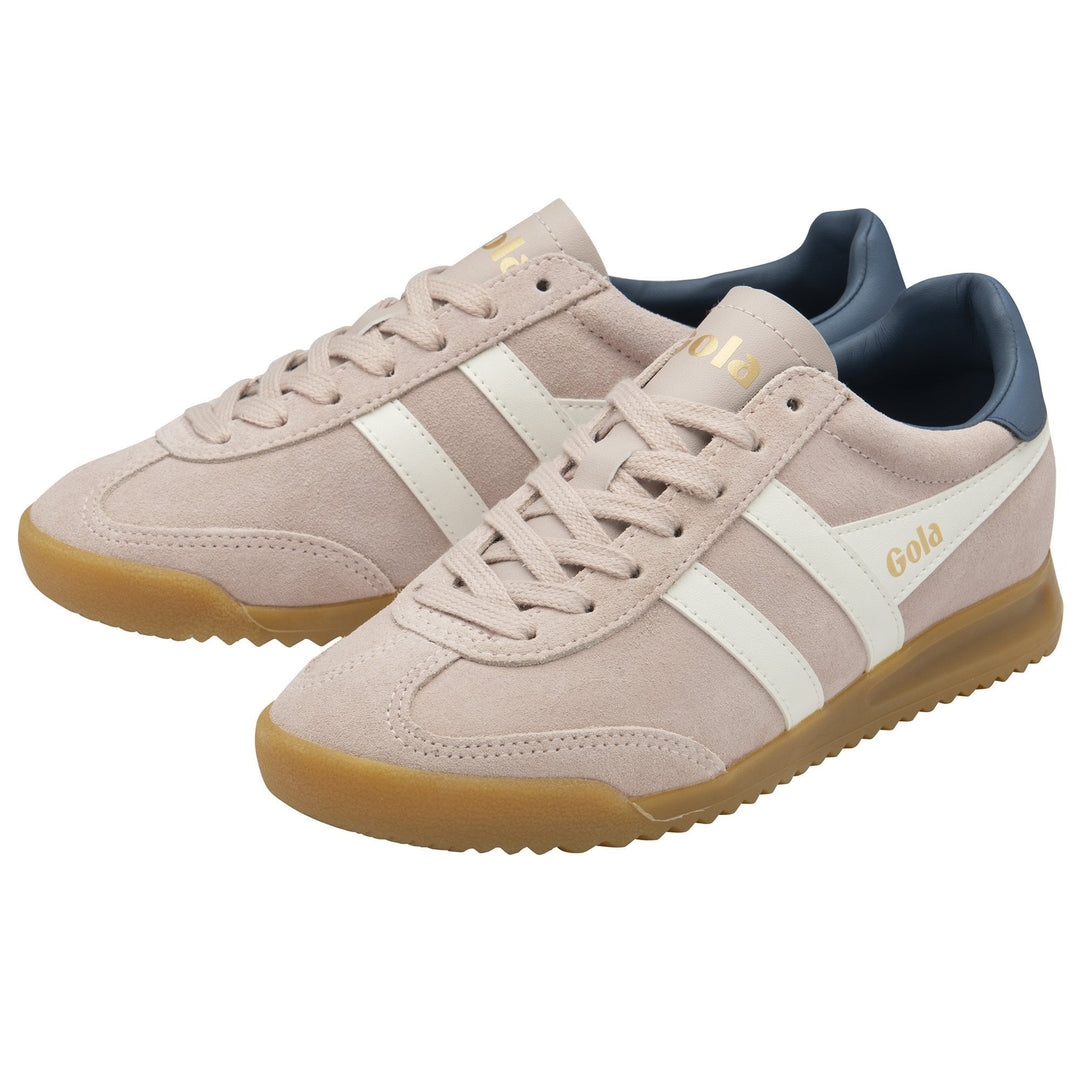 Gola Torpedo Leather Sneaker Rose Off White Moonlight