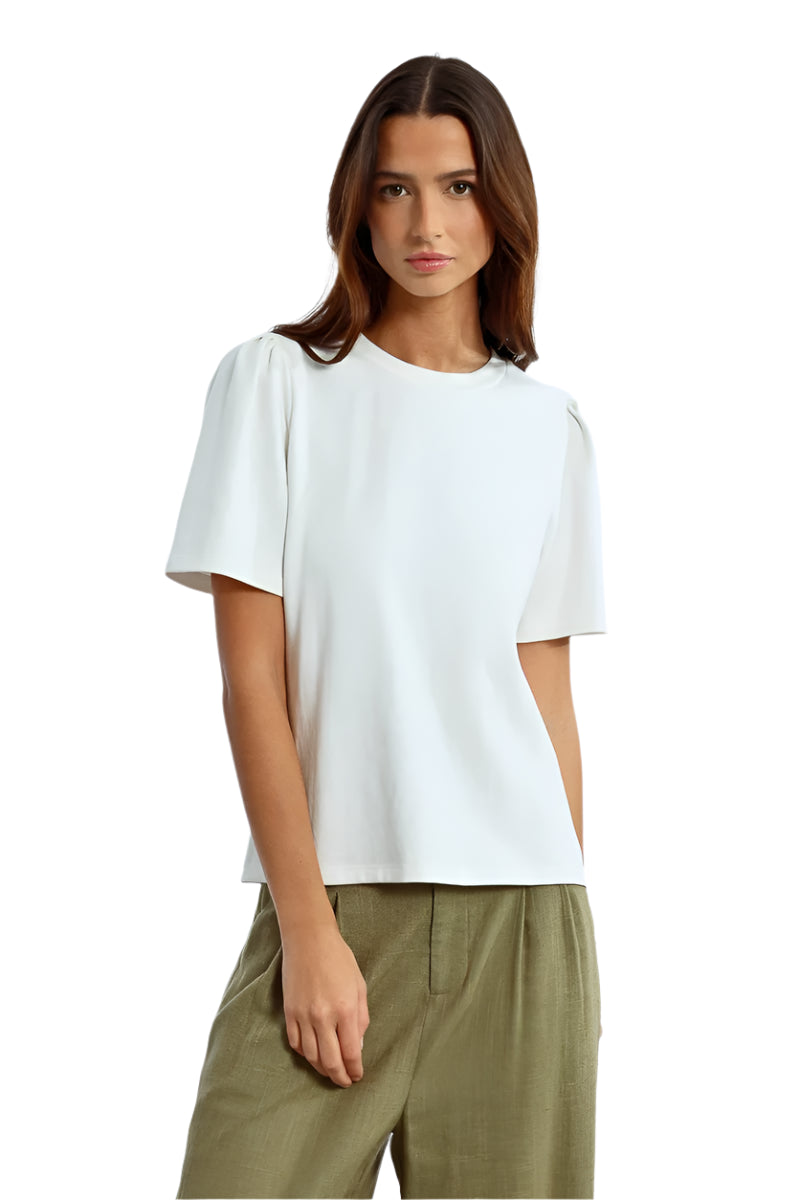 Molly Bracken Heart Shape Cut-Out Tee