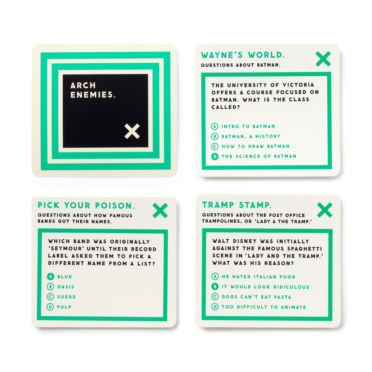 Incredibly Pointless Trivia Card Game