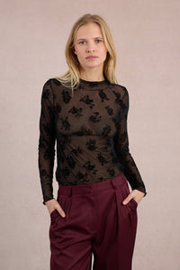 Molly Bracken Sheer Lace Top