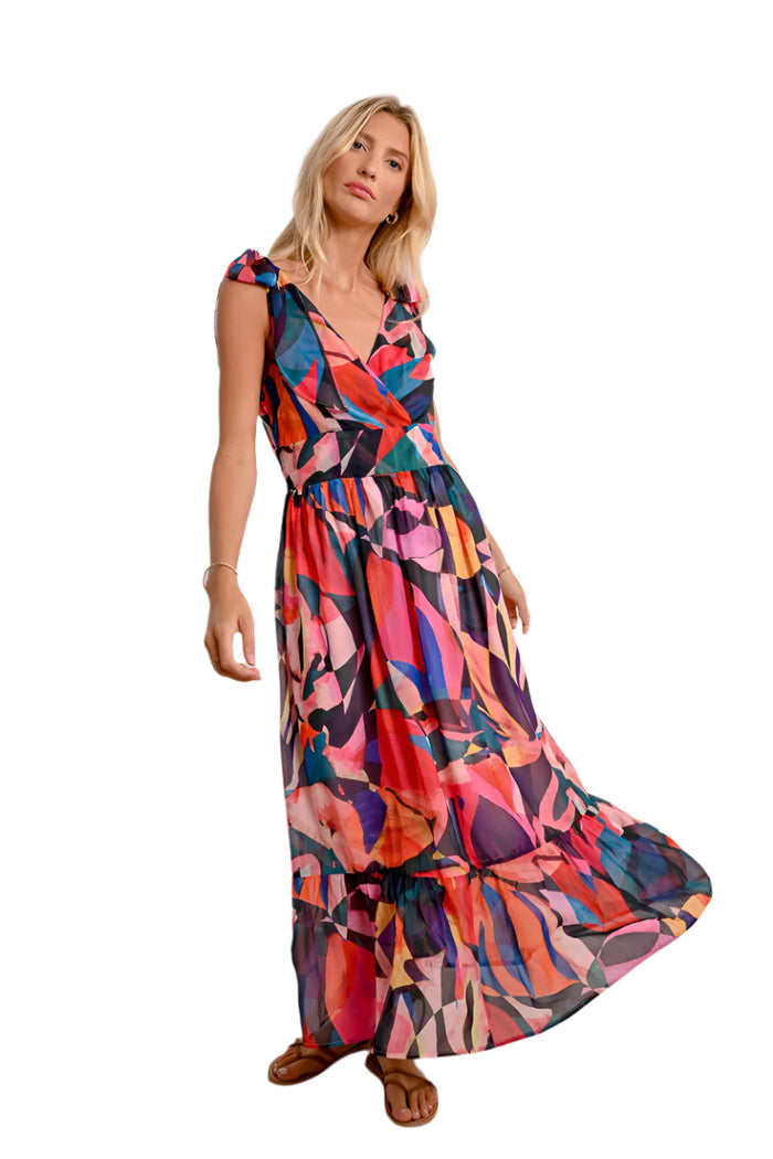 Molly Bracken Semi Sheer Maxi Dress