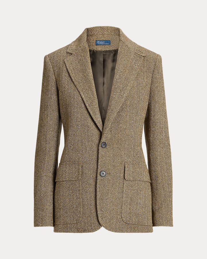 Polo Ralph Lauren Single-Breasted Herringbone Blazer