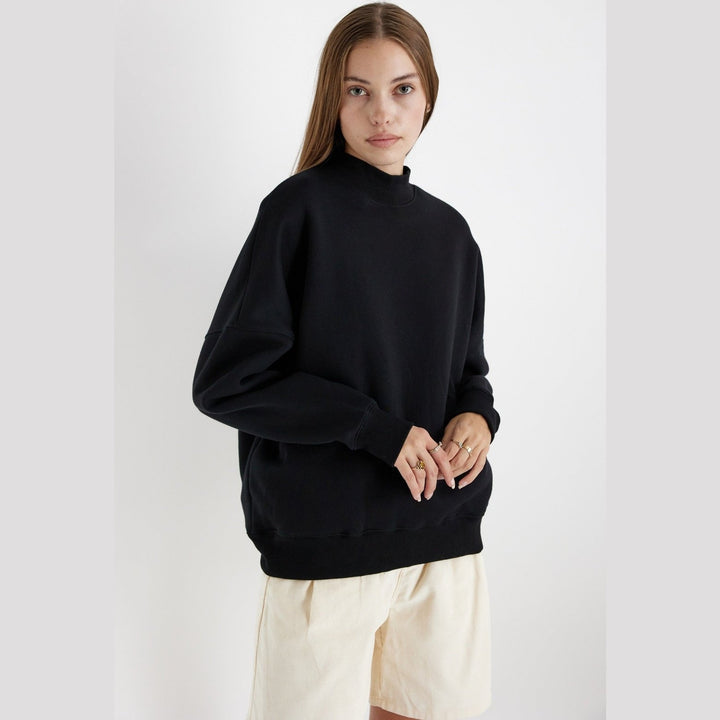 Troy Mockneck Sweatshirt with pockets