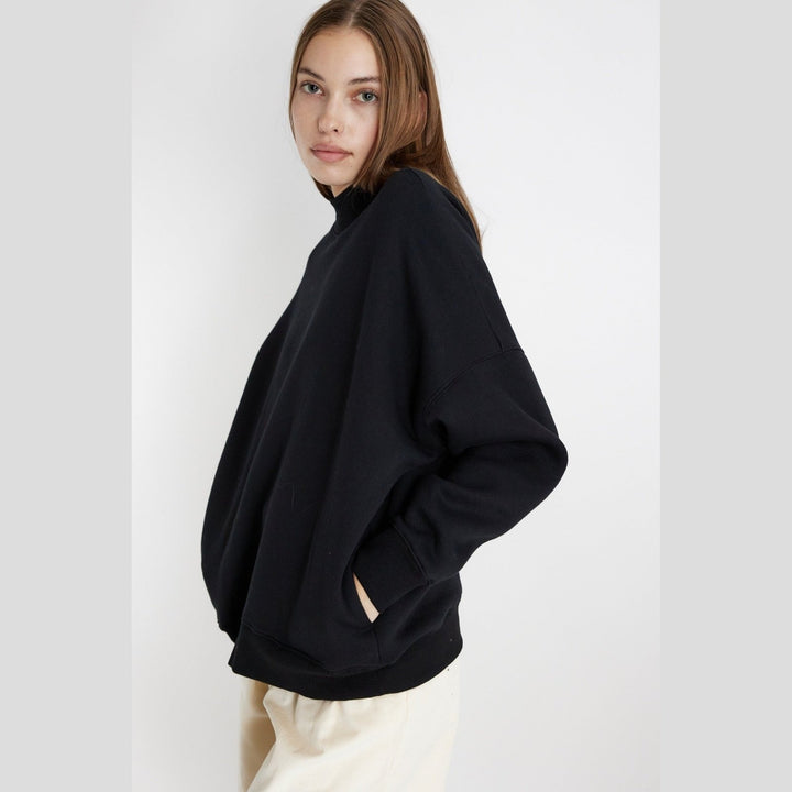 Troy Mockneck Sweatshirt with pockets