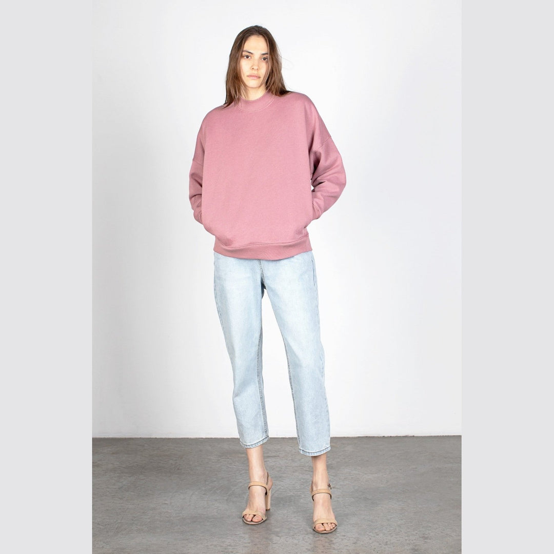 Troy Mockneck Sweatshirt with pockets