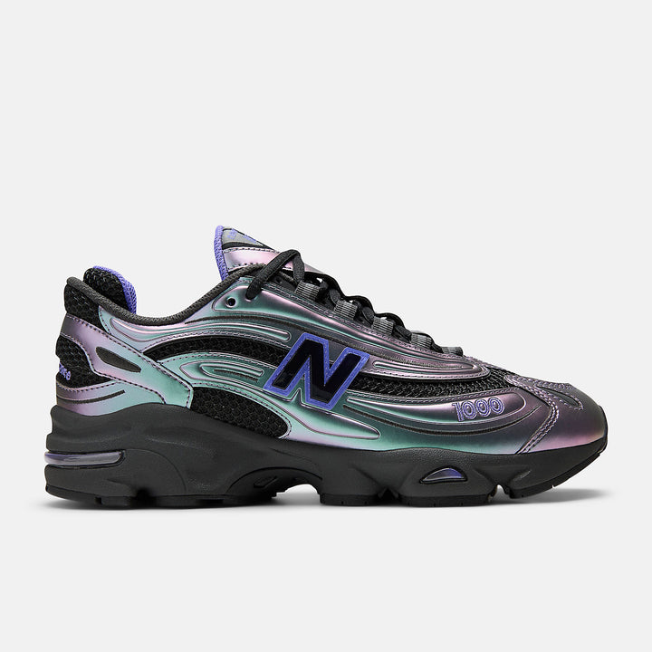 New Balance 1000 Faded Black with Electric Indigo