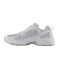 New Balance Womens 530 White with Silver Metalic
