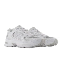 New Balance Womens 530 White with Silver Metalic