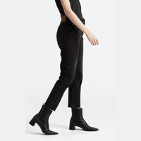 Levi's 501 Original Crop Black Sprout