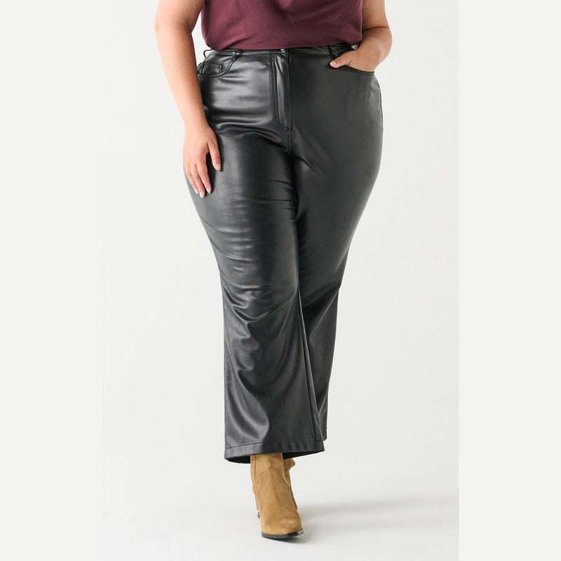 Dex Plus Five Pocket Pleather Pants