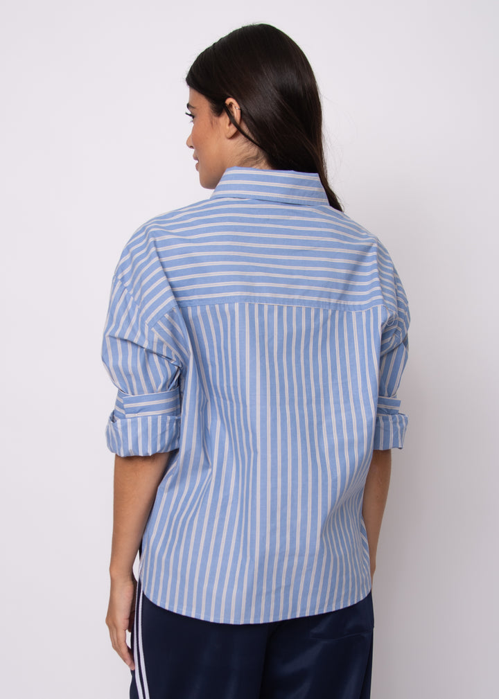 Lola's Room Crisp Crop Button Down