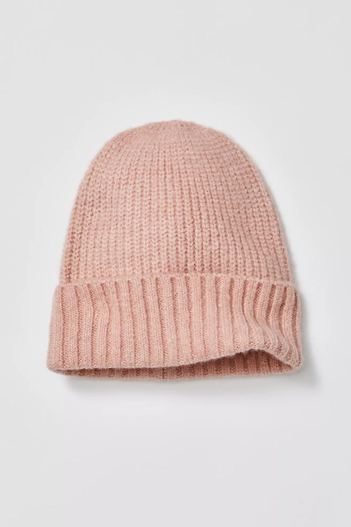 Free People Winnie Waffle Cuff Beanie