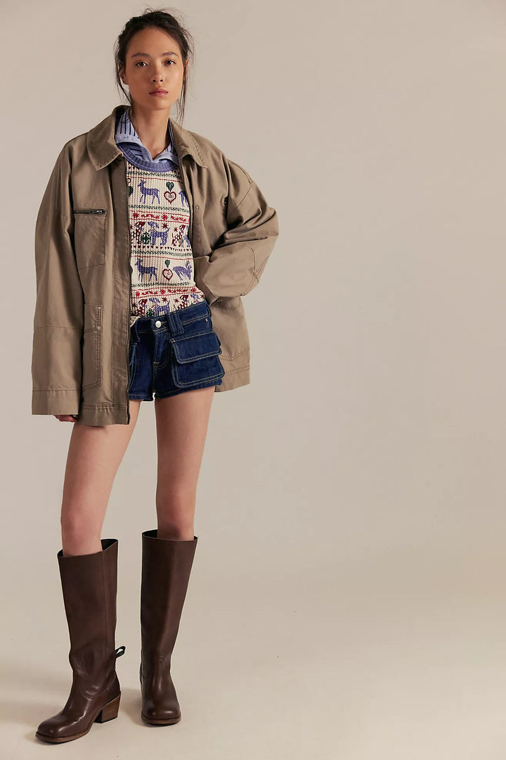 Free People Blissful Layering Tee