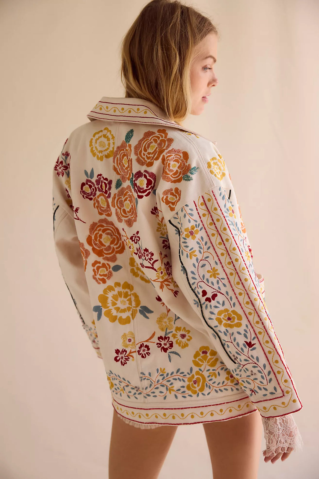 Free People Avery Embellished Jacket